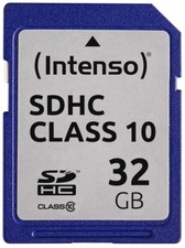 Intenso SDHC Karte 32GB Speicherkarte Class 10 bulk