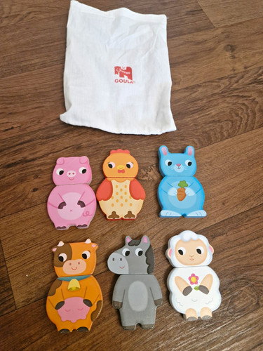 Goula holz tierfiguren - goula, holz-tierfiguren