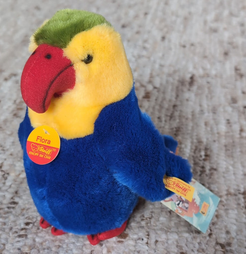 Seltener steiff papagei - seltener, steiff-papagei