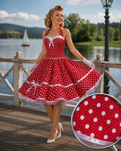50er korsagen petticoatkleid - korsagen,