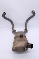 Original Auspuff Schalldämpfer Krümmer Exhaust Moto Guzzi V100 Mandello 22-24