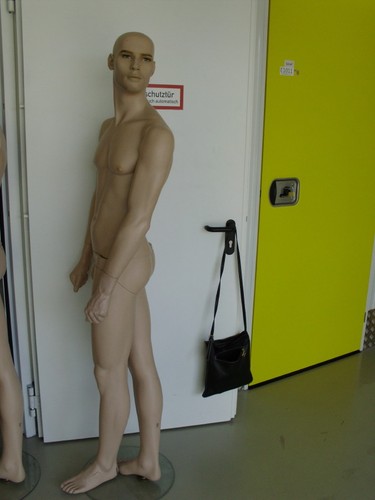 Schaufenster mann von new - -,