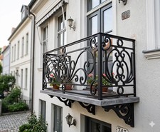 Balkongeländer Bausatz 1:12