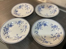 4 Suppenteller Seltmann Weiden Bayerisch Blau