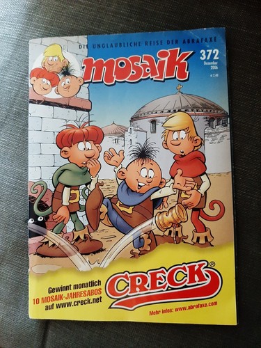 Abrafaxe mosaik 372 dezember - abrafaxe,