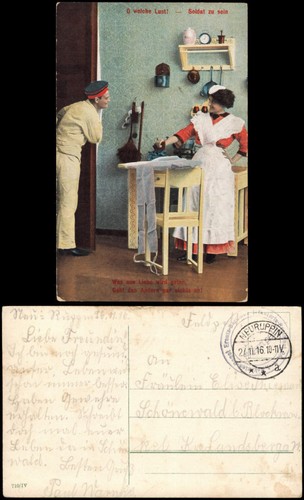 Ansichtskarte feldpostkarte - ansichtskarte,
