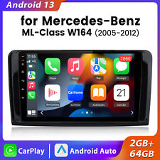 Android 14 Carplay Autoradio Für Mercedes Benz M/ML Klasse W164 GPS NAVI 2G+64GB