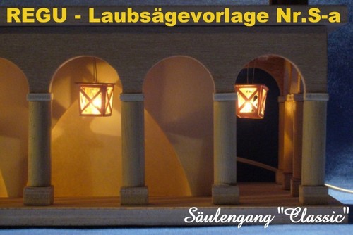 Regu laubsägevorlage nr s - regu,