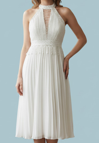 Neckholder cocktail kleid - neckholder,