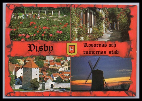 Ansichtskarte visby schweden - -,