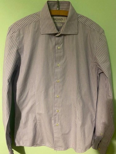 Men balmain shirt white - balmain,