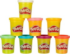 8x Play-Doh Rainbow Pack 56g
