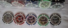100 Laser Pokerchips