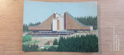 Postkarte oberhof interhotel - postkarte,
