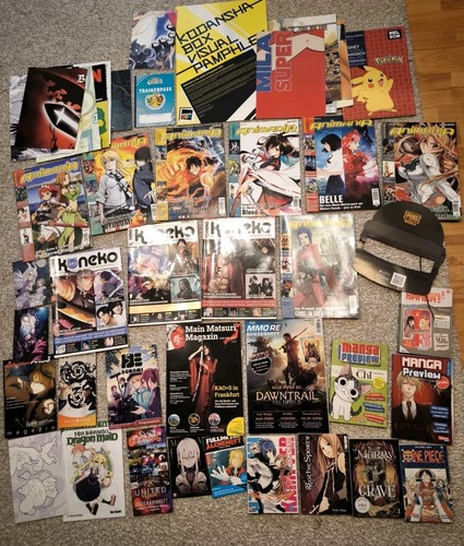 Anime manga japan fan paket - anime,