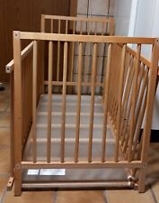 Kinderbett 65,5 x 120 x 80 hoch Holz  - ohne Matraze