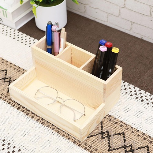 Holz-Nailart-Pinselbox