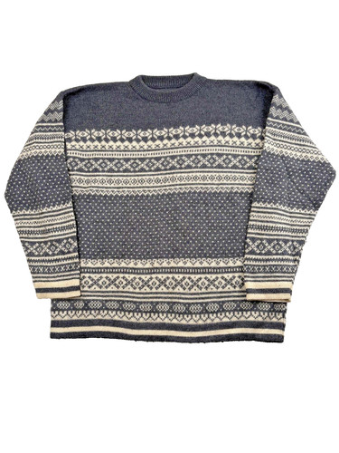 Damen norweger strickpullover - damen,