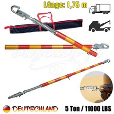 Sicherheits Abschleppstange Auto 5000 kg 5T PKW gedämpft Schleppstange 1,75 m DE