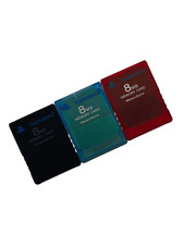 ORIGINAL Sony PS2 PlayStation 2 8 MB Memory Card Speicherkarte Speicher ?