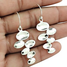 Geometrische Ohrringe Vintage