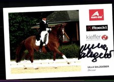 Ulla Salzgeber Autogrammkarte