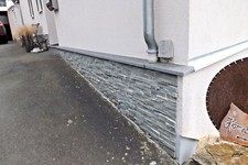 Sockel-Verblendsteine: Grau