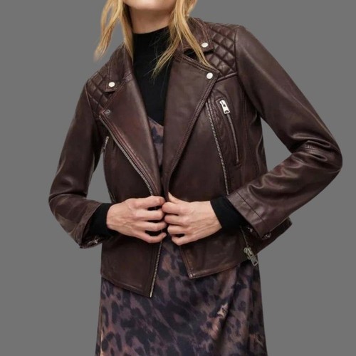 Damen lammfell lederjacke - lammfell,