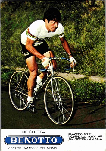 Autogrammkarte francesco moser - francesco,