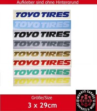 TOYO TIRES Logo Aufkleber