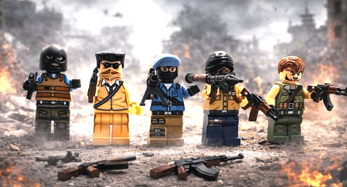 Lego minifiguren - 👉lego, 5x