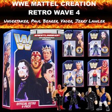 WWE MATTEL CREATION RETRO