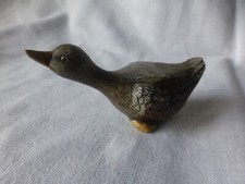 Miniatur-Gans, Keramik,  ca. 3 ,5 cm hoch, sehr guter Zustand !