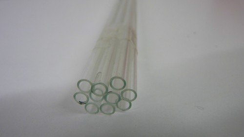 Stück glasrohre außen - stück,