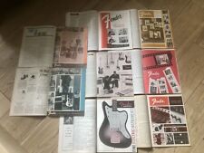 1956 - 1965 Fender PreCBS - Katalog einfügen Down Beat Kataloge (Stratocaster)