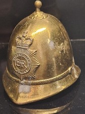 Schreibtisch Dekoration Glocke als Helm Metropolitan Police England