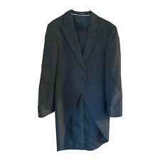 Hochwertige graue Cut Jacke Morning Coat Größe 90 von Wilvorst für Hochzeiten