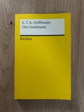 E. T. A. Hoffmann - Der Sandmann Reclam (230) ISBN 978-3-15-000230-8 (neuwertig)