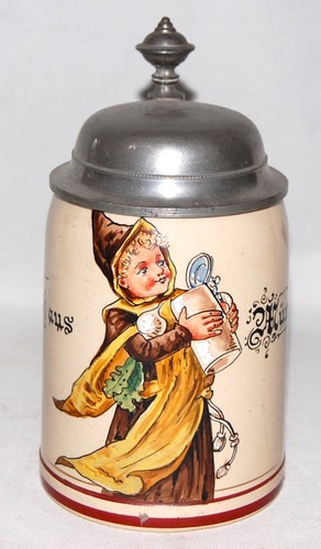 Alter liter bierkrug gruss - alter, 0,5