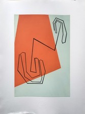 FRANK MAIER - Eva. Handsignierte Farb-Radierung. Griffelkunst Wahl 351 A4.