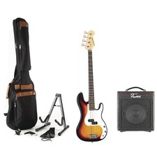 J&D PB 3-Tone Sunburst E-Bass