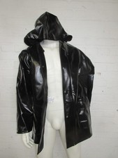 PVC Regen Jacke Farmerrain M 1,6 Kilo Zip und Knöpfe