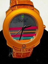 benetton by BULOVA the fashion watch 1980/1990er Jahre Retro Vintage