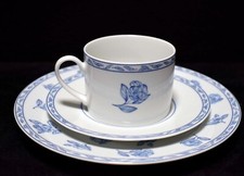 Rosenthal blue Elegance Kaffeegedeck Tasse Untere und Kuchenteller