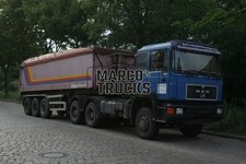 LKW Foto MAN F90 Kippanhänger