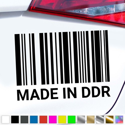 Made ddr aufkleber ossi - made, in