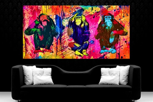 Leinwand bild xxl pop art - leinwand, er