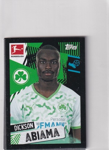 Topps bundesliga 22 - bundesliga, 21/22