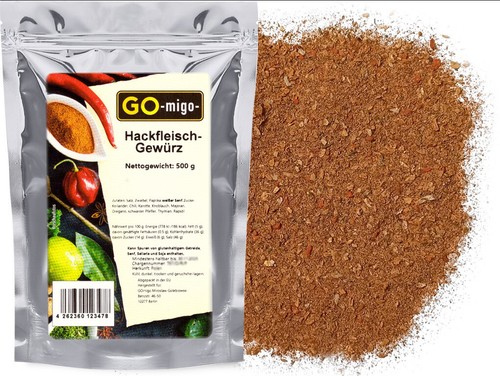 500g hackfleisch gewürz - 500g,