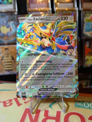 Pokemon tcg karte zacian ex - pokemon,